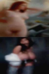 Biceps girls in swingers hotel BDSM.